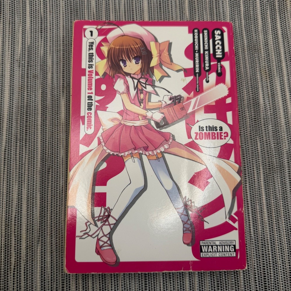 Is This a Zombie Vol 1 Manga Shinichi Kimura Sacchi Yen Press English Paperback